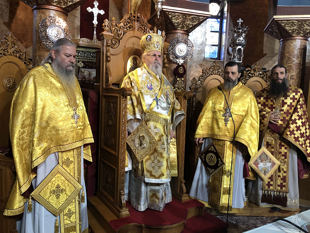 ΠΡΩΤΟΧΡΟΝΙΑ ΣΤΟΝ ΜΗΤΡΟΠΟΛΙΤΙΚΟ ΙΕΡΟ ΝΑΟ ΑΓΙΟΥ ΝΙΚΟΛΑΟΥ ΚΑΙΣΑΡΙΑΝΗΣ