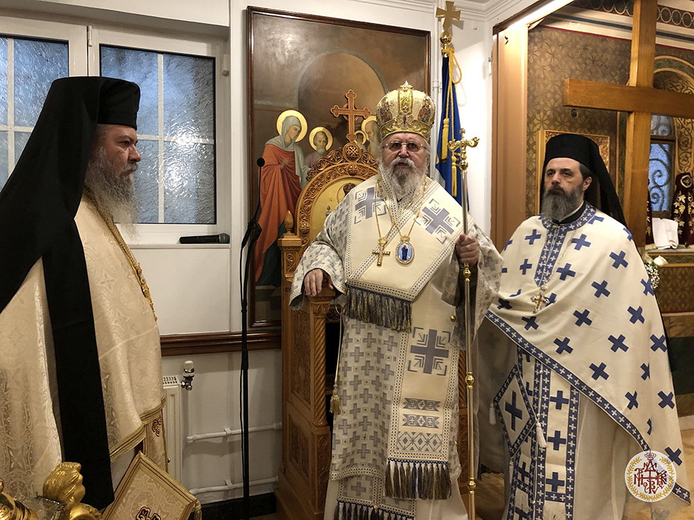 ΚΥΡΙΑΚΗ ΙΕ΄ ΛΟΥΚΑ Ο ΣΕΒΑΣΜΙΩΤΑΤΟΣ ΜΗΤΡΟΠΟΛΙΤΗΣ ΜΑΣ ,ΣΤΟ ΙΕΡΟ ΠΑΡΕΚΚΛΗΣΙΟ ΕΙΣΟΔΙΩΝ ΤΗΣ ΘΕΟΤΟΚΟΥ (Ο.Χ.Ε.Κ) ΒΥΡΩΝΟΣ