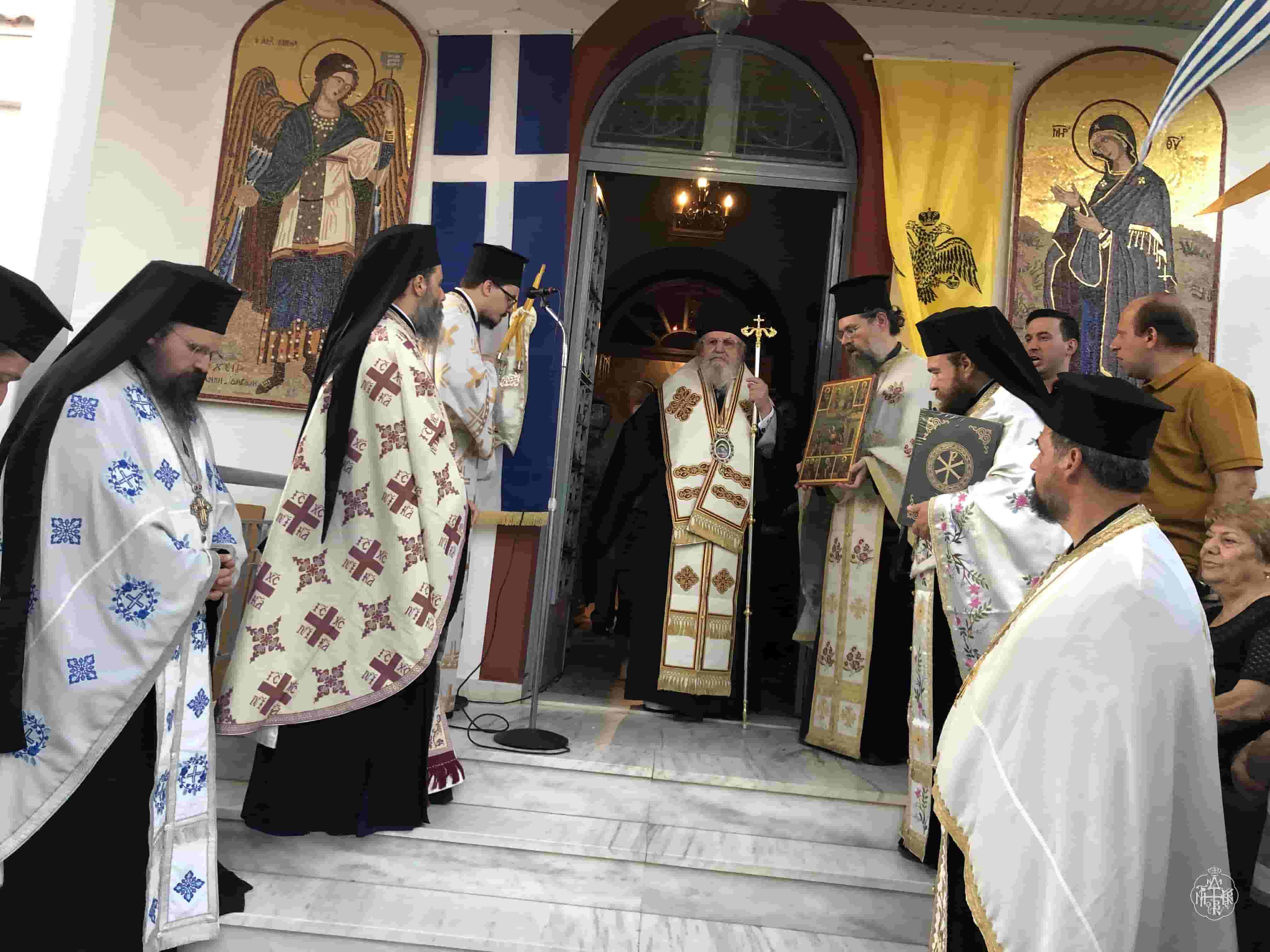 ΜΕΓΑΣ ΑΡΧΙΕΡΑΤΙΚΟΣ ΕΣΠΕΡΙΝΟΣ ΣΤΗΝ ΠΑΝΗΓΥΡΙΖΟΥΣΑ ΙΕΡΑ ΜΟΝΗ ΤΙΜΙΟΥ ΠΡΟΔΡΟΜΟΥ ΚΑΙΣΑΡΙΑΝΗΣ
