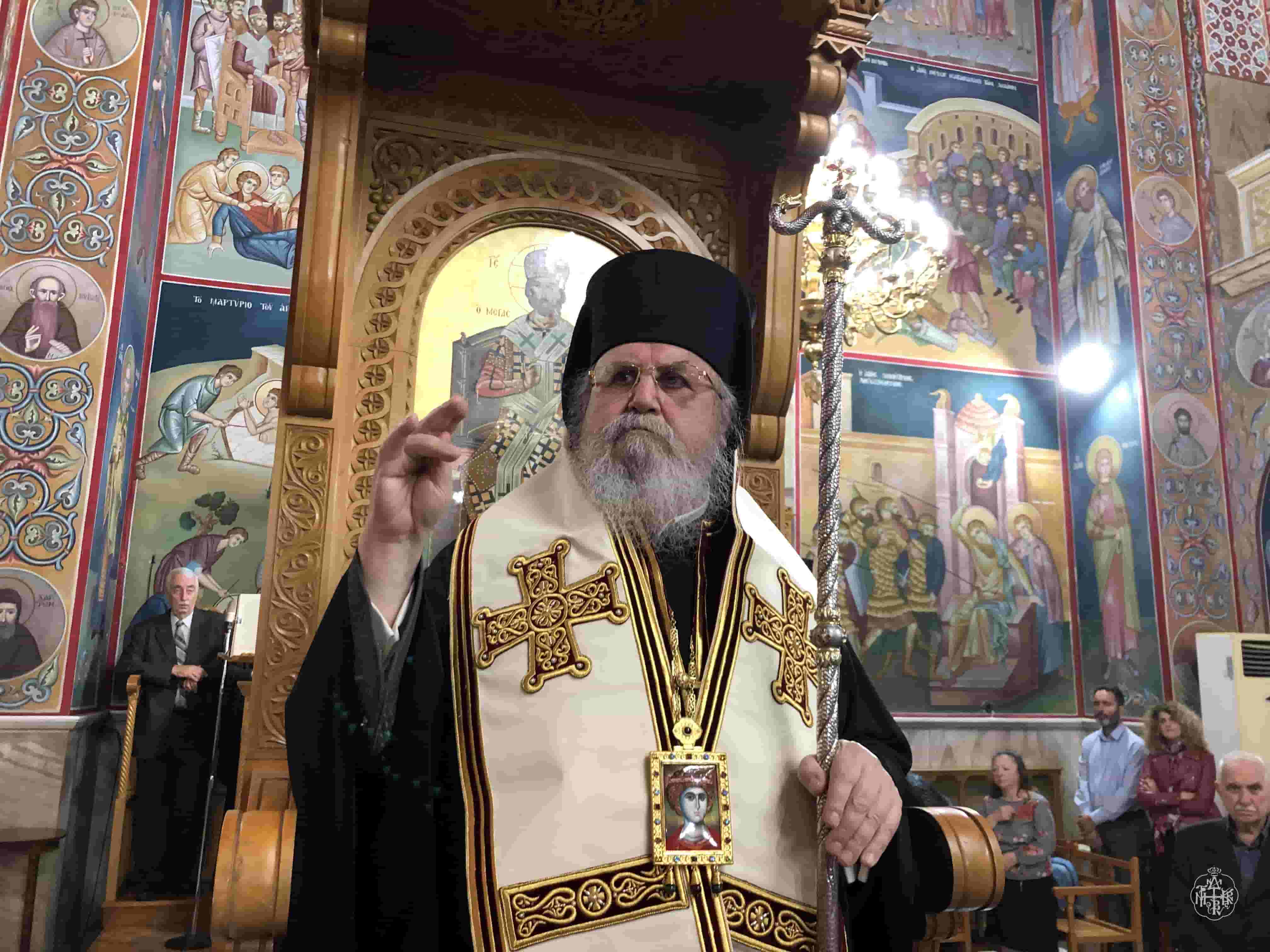 ΜΕΓΑΣ ΑΡΧΙΕΡΑΤΙΚΟΣ ΕΣΠΕΡΙΝΟΣ ΓΙΑ ΤΗΝ ΕΟΡΤΗ ΤΗΣ ΑΝΑΚΟΜΙΔΗΣ ΤΩΝ ΙΕΡΩΝ ΛΕΙΨΑΝΩΝ ΤΟΥ ΑΓΙΟΥ ΜΕΓΑΛΟΜΑΡΤΥΡΟΣ ΓΕΩΡΓΙΟΥ ΤΟΥ ΤΡΟΠΑΙΟΦΟΡΟΥ ,ΣΤΟΝ ΙΕΡΟ ΝΑΟ ΑΓΙΟΥ ΓΕΩΡΓΙΟΥ ΚΑΡΕΑ