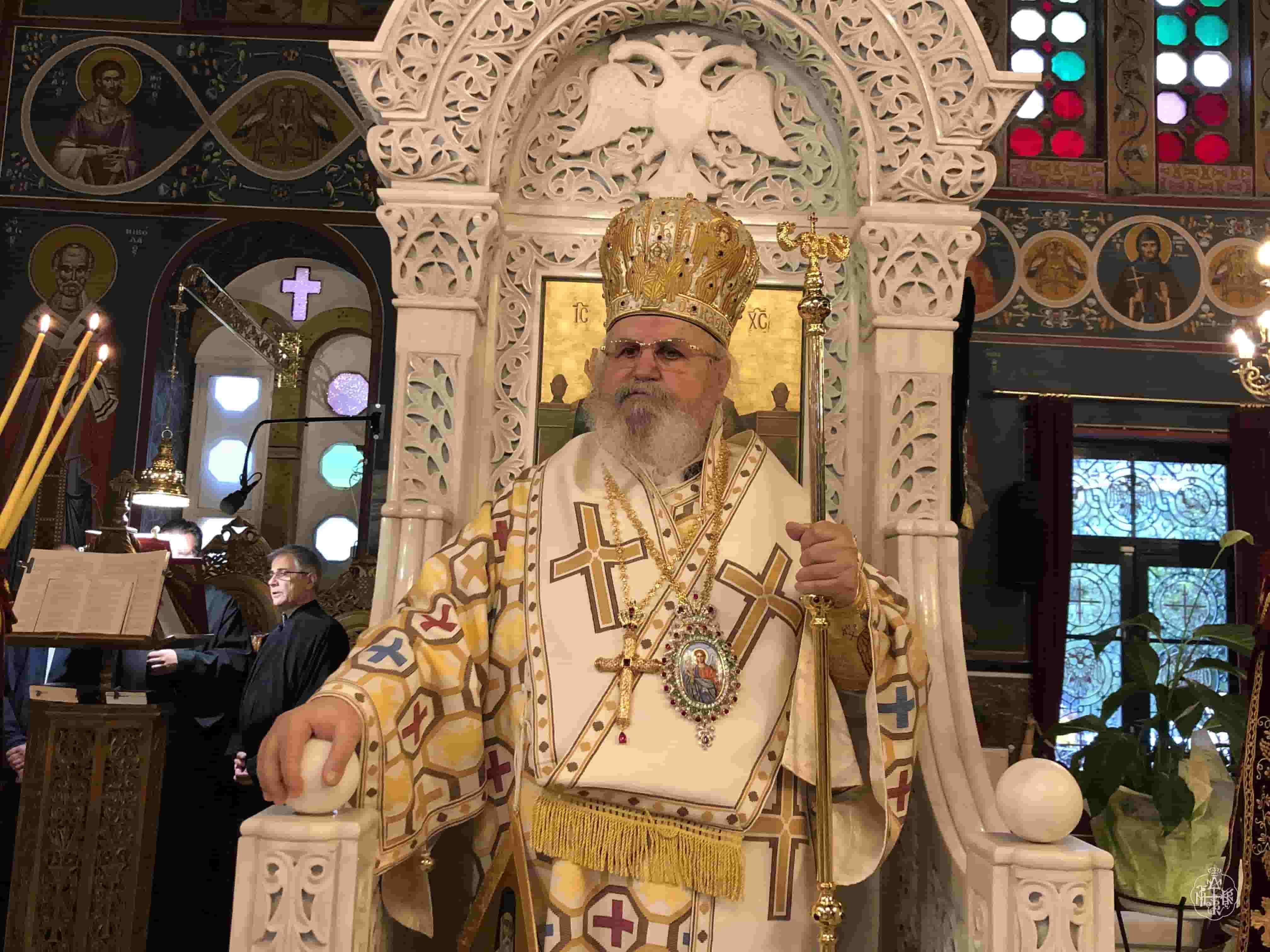 ΚΥΡΙΑΚΗ Ζ΄ ΛΟΥΚΑ Ο ΣΕΒΑΣΜΙΩΤΑΤΟΣ ΜΗΤΡΟΠΟΛΙΤΗΣ ΜΑΣ,ΣΤΟΝ ΙΕΡΟ ΝΑΟ ΚΟΙΜΗΣΕΩΣ ΘΕΟΤΟΚΟΥ ΚΑΙΣΑΡΙΑΝΗΣ