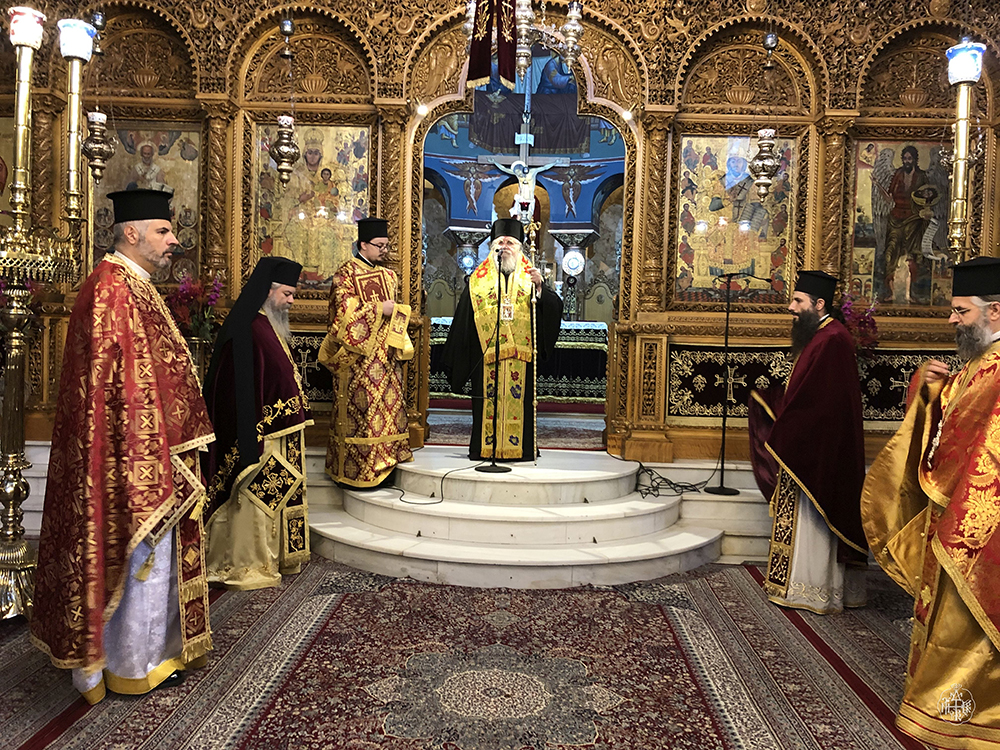 ΔΟΞΟΛΟΓΙΑ ΕΠΙ ΤΗ ΑΡΧΗ ΤΟΥ ΝΕΟΥ ΕΤΟΥΣ , ΣΤΟΝ ΜΗΤΡΟΠΟΛΙΤΙΚΟ ΙΕΡΟ ΝΑΟ ΑΓΙΟΥ ΝΙΚΟΛΑΟΥ ΚΑΙΣΑΡΙΑΝΗΣ