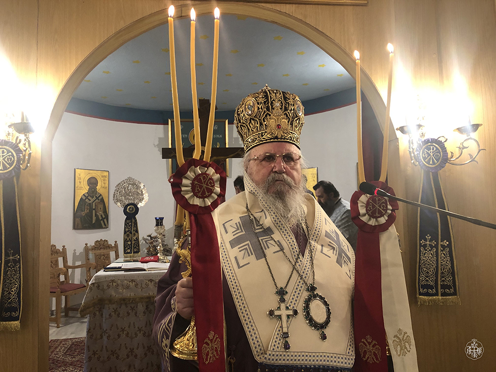ΚΥΡΙΑΚΗ Ε΄ ΝΗΣΤΕΙΩΝ ,Ο ΣΕΒΑΣΜΙΩΤΑΤΟΣ ΜΗΤΡΟΠΟΛΙΤΗΣ ΜΑΣ ΣΤΟΝ ΙΕΡΟ ΝΑΟ ΑΓΙΟΥ ΠΑΥΛΟΥ ΚΑΡΕΑ