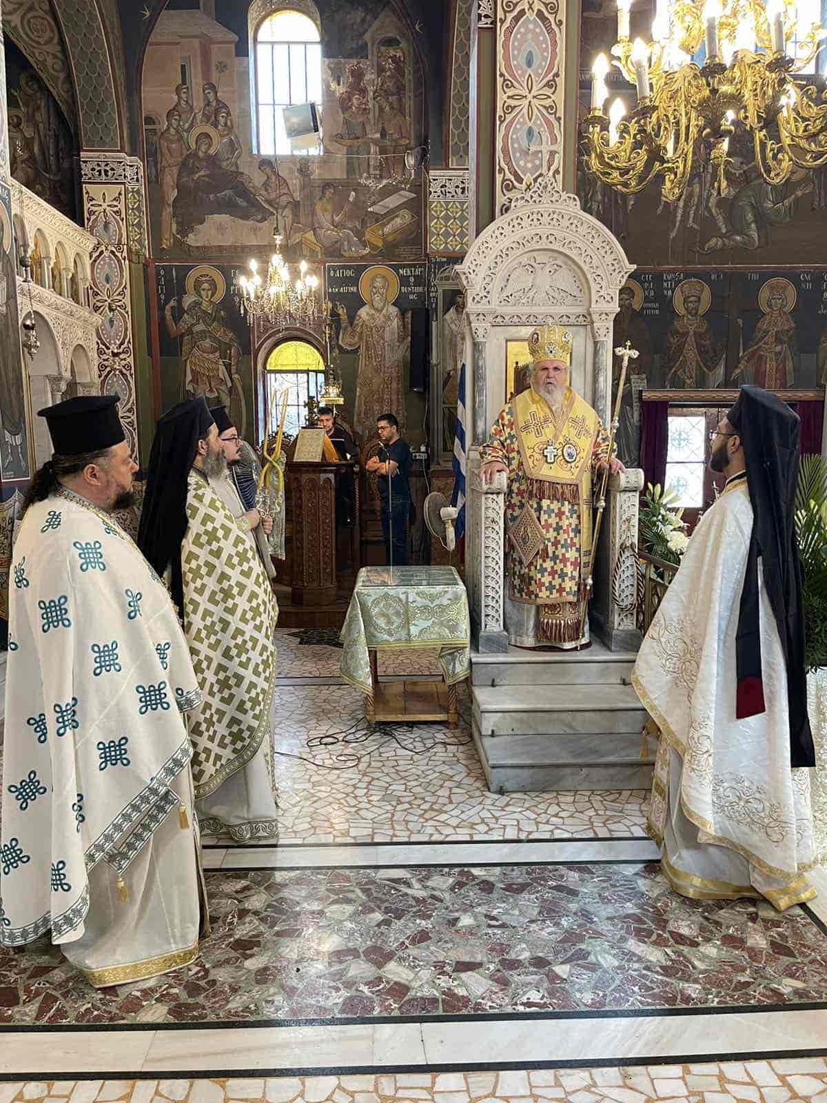 ΑΡΧΗ ΤΗΣ ΙΝΔΙΚΤΟΥ Ο ΣΕΒΑΣΜΙΩΤΑΤΟΣ ΠΟΙΜΕΝΑΡΧΗΣ ΜΑΣ ΣΤΟΝ ΙΕΡΟ ΝΑΟ ΑΓΙΩΝ ΑΠΟΣΤΟΛΩΝ ΠΕΤΡΟΥ ΚΑΙ ΠΑΥΛΟΥ ΥΜΗΤΤΟΥ