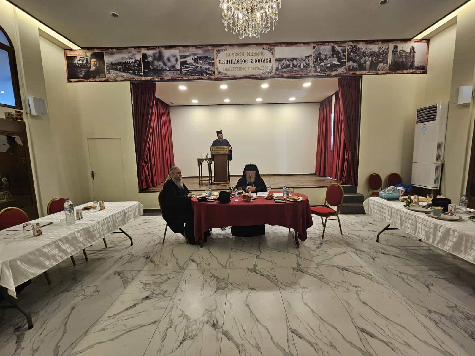 ΙΕΡΑΤΙΚΗ ΣΥΝΑΞΗ ΜΗΝΟΣ ΑΥΓΟΥΣΤΟΥ ΣΤΟ ΠΝΕΥΜΑΤΙΚΟ ΚΕΝΤΡΟ ΤΟΥ ΙΕΡΟΥ ΝΑΟΥ ΑΓΙΑΣ ΤΡΙΑΔΟΣ ΒΥΡΩΝΟΣ