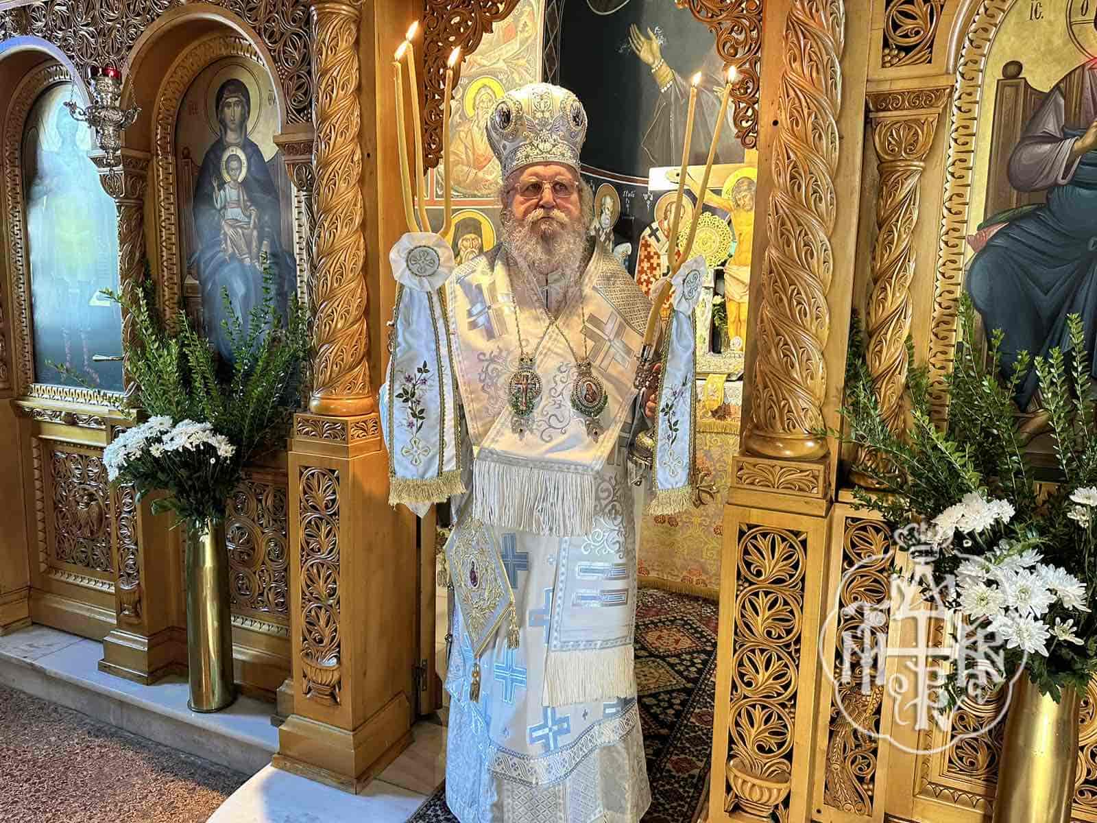 ΚΥΡΙΑΚΗ Δ΄ ΛΟΥΚΑ Ο ΣΕΒΑΣΜΙΩΤΑΤΟΣ ΜΗΤΡΟΠΟΛΙΤΗΣ ΜΑΣ ,ΣΤΗΝ ΙΕΡΑ ΜΟΝΗ ΤΙΜΙΟΥ ΠΡΟΔΡΟΜΟΥ ΚΑΙΣΑΡΙΑΝΗΣ